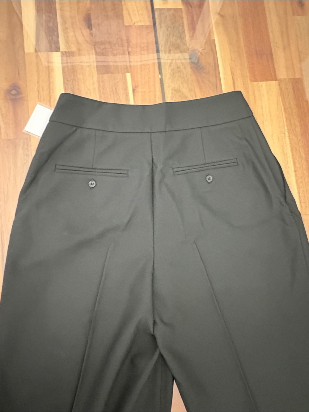NWT naked wardrobe Sz S Black Wide-Leg High-Rise Trousers - Picture 15 of 16